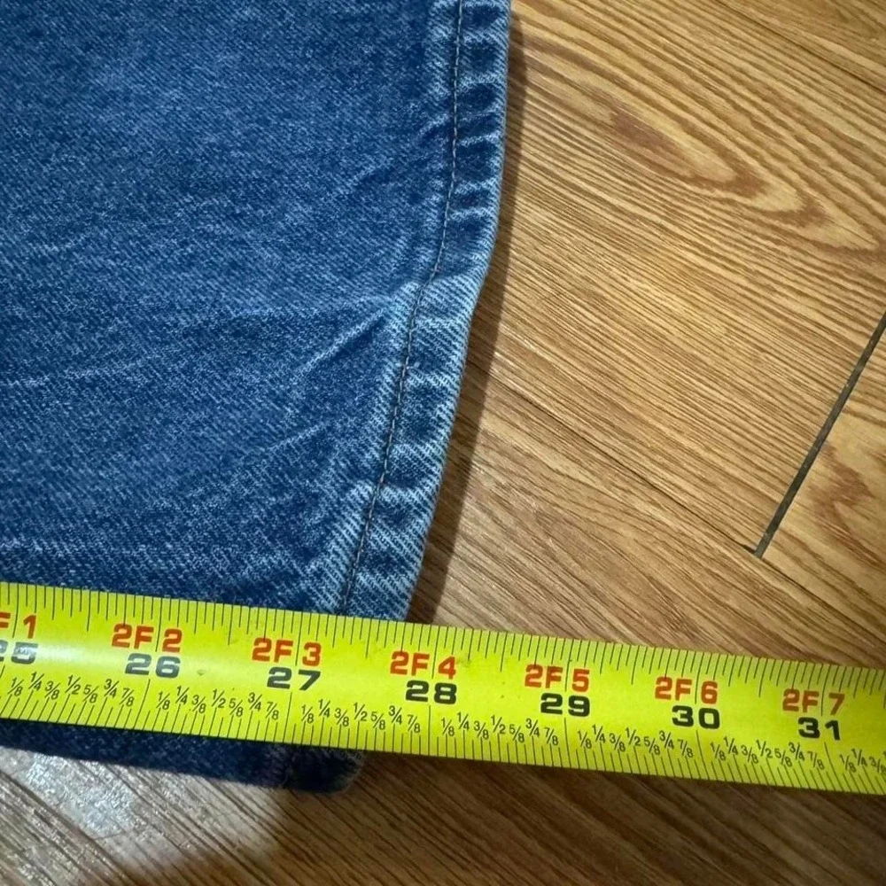 Levi's Men's Jeans 70s 80s 517 Boot Cut Dark Blue Cowboy Measures 36x28‎